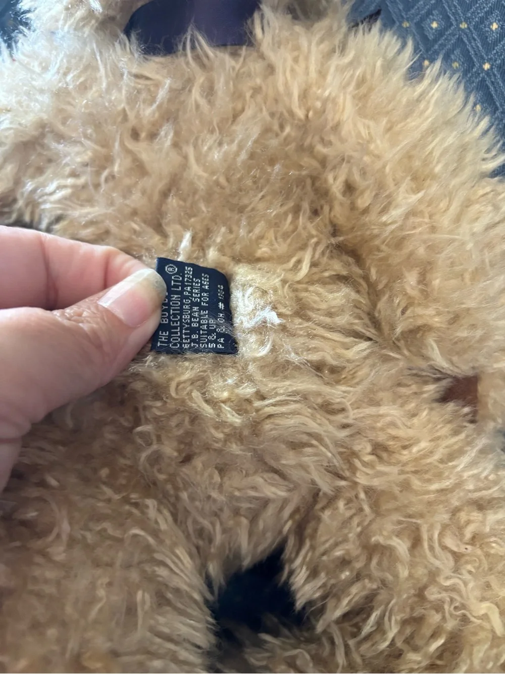 Vintage Boyds Bears J.B. Bean & Associates Bear Plush With Original Hang Tag